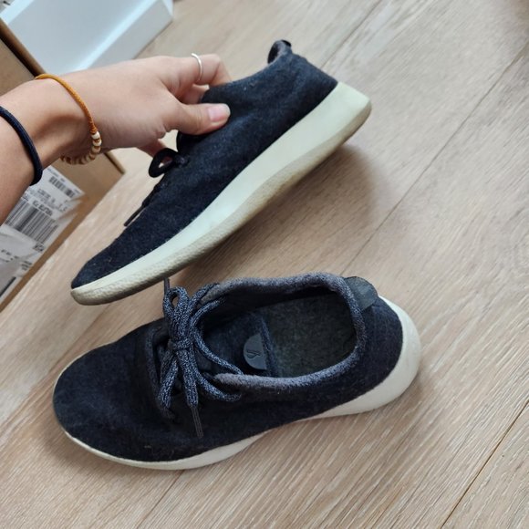 Allbirds Women's Wool Runners (merino wool comfy sneakers) US8 grey gray - Picture 5 of 6
